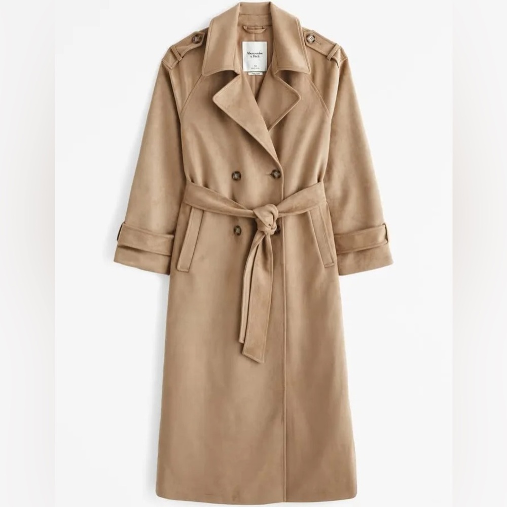 Abercrombie Overcoat - Tan
